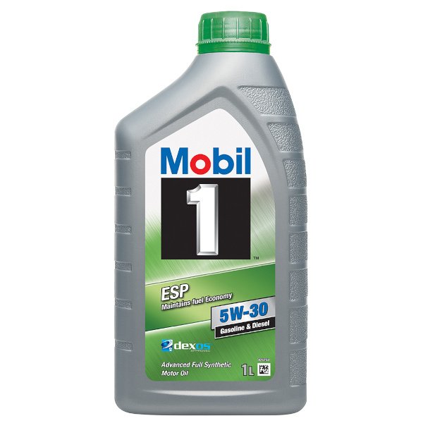 Mobil 1 ESP Full Synthetic Motor Oil 5W-30 (1 Quart) (Full synthetic · SAE 5W-30 · 946 mL) — Auto Parts product photo