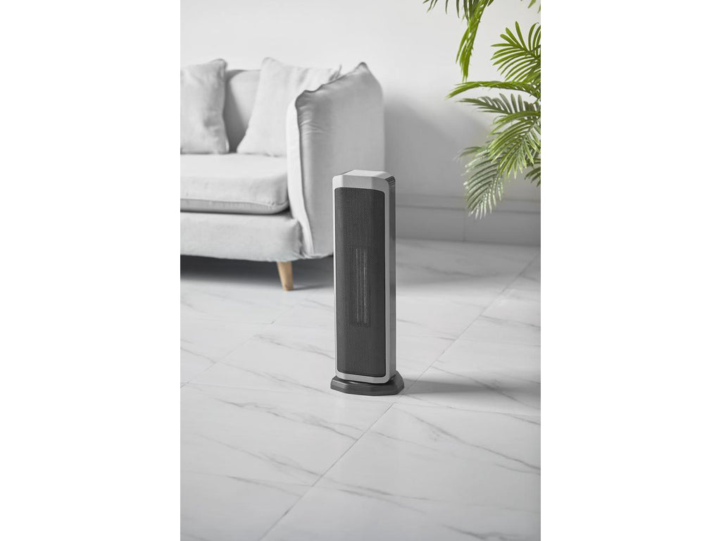 Better Homes & Gardens 23" Ceramic Tower Heater (23 in tower · 3 heat settings · Oscillation · Remote) — Home product photo