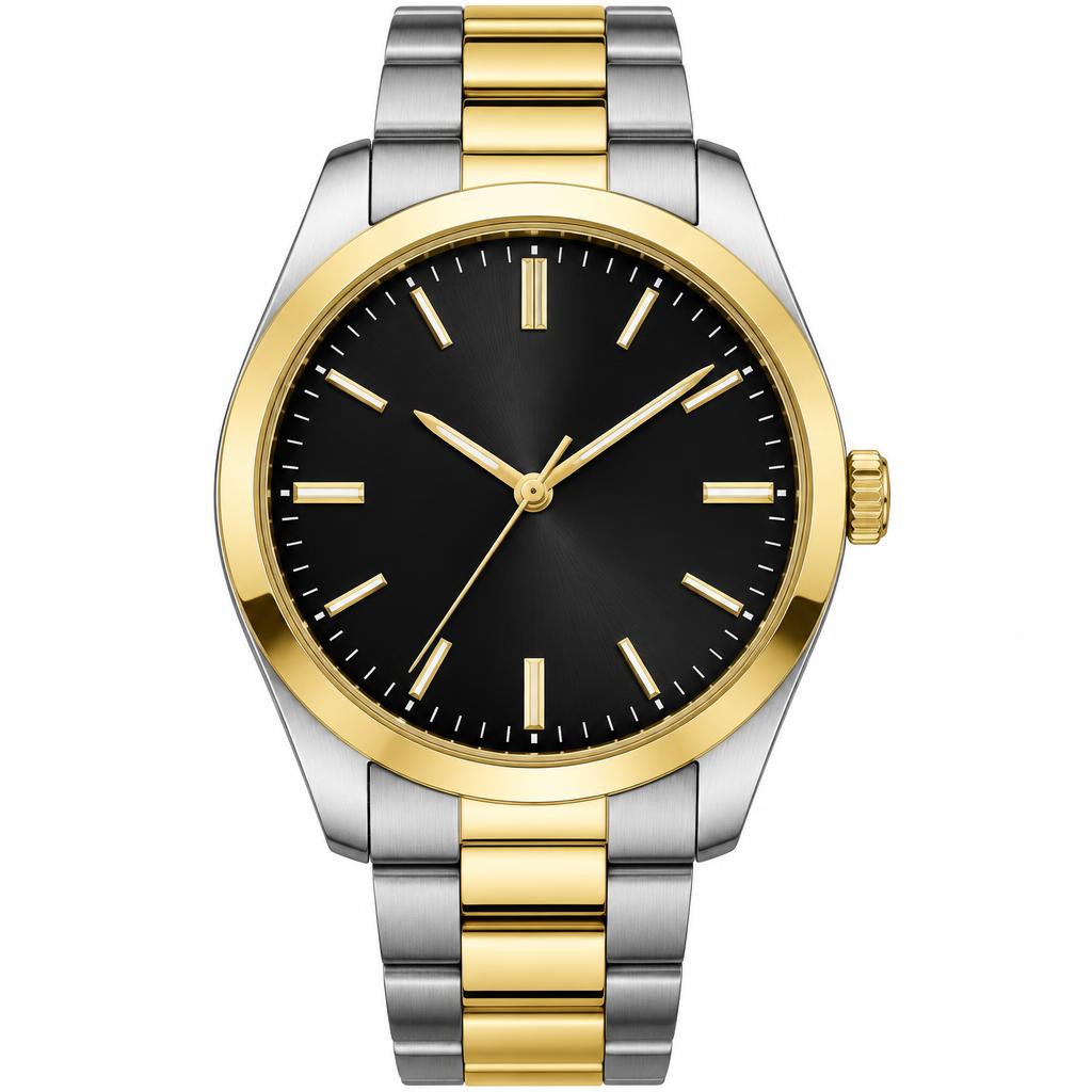 Classic Stainless Steel Dress Watch (Quartz movement · Steel bracelet · Round or square case) — Watches & Jewelry product photo