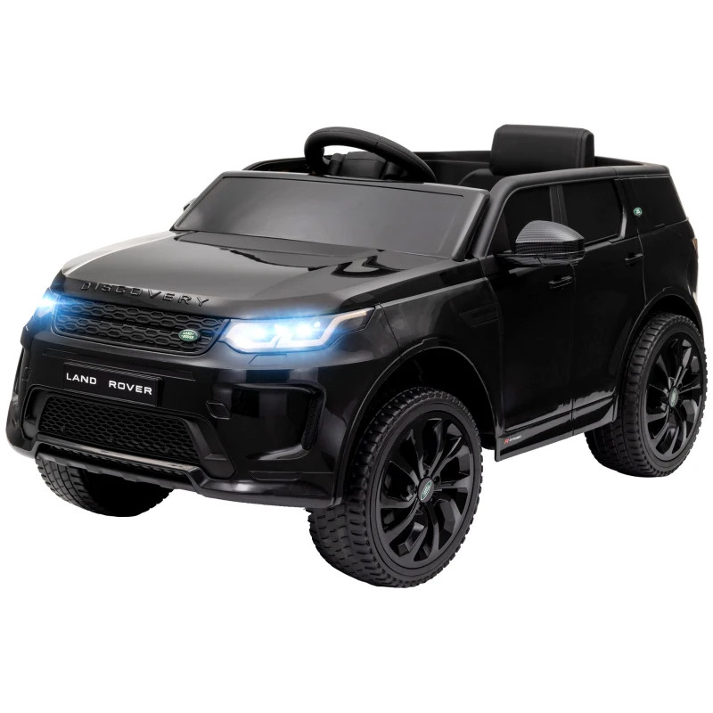 Land Rover Discovery Sport 12V Ride-On Car (Black) (12V battery · RC remote · Ages 3–8) — Kids Toys product photo