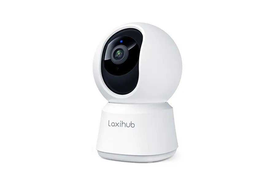 Laxihub P2T 3MP Indoor Wi-Fi Pan/Tilt Camera (3MP · pan/tilt · 2.4GHz Wi-Fi) — Electronics product photo