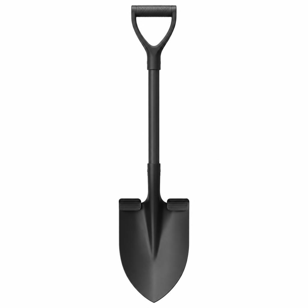 MAXIMUM Round Point Shovel (Tempered steel blade · D-handle · anti-slip grip) — Tools product photo