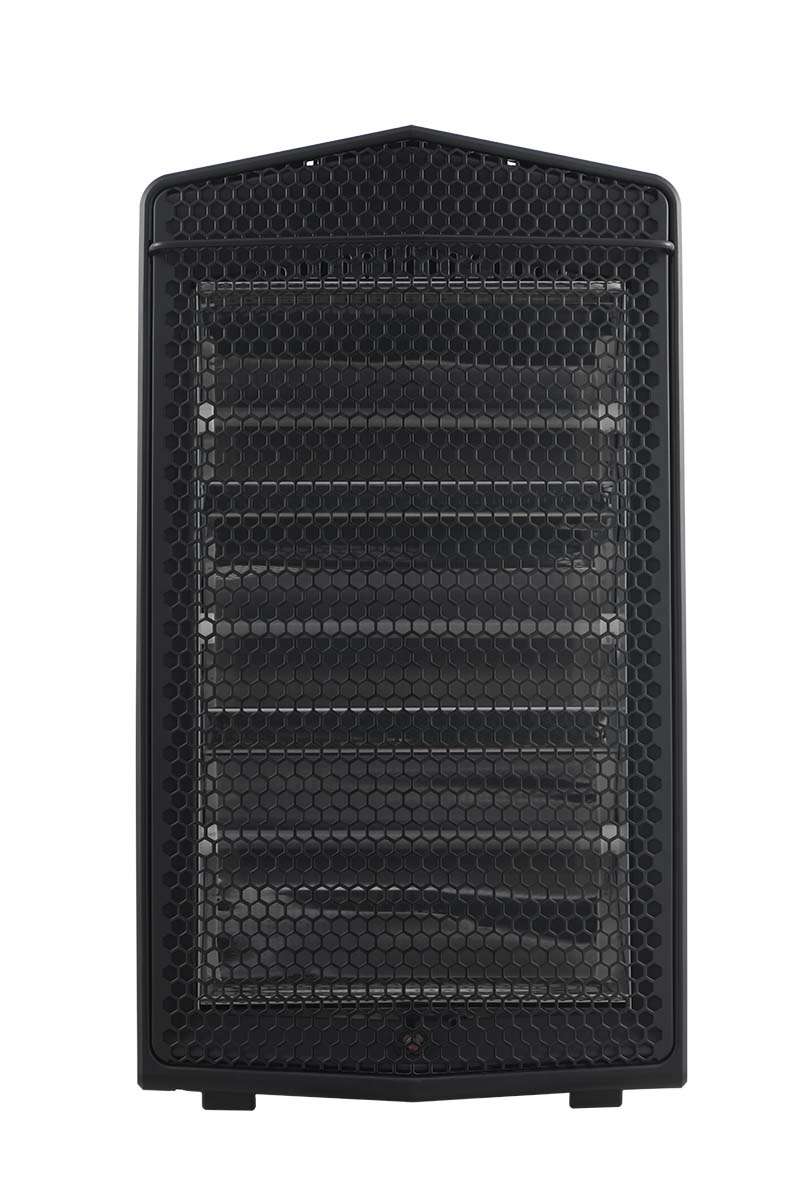 Midea Radiant Quartz Space Heater (Model MSH20Q3ABBV · 3 heat settings · 1500W) — Home product photo