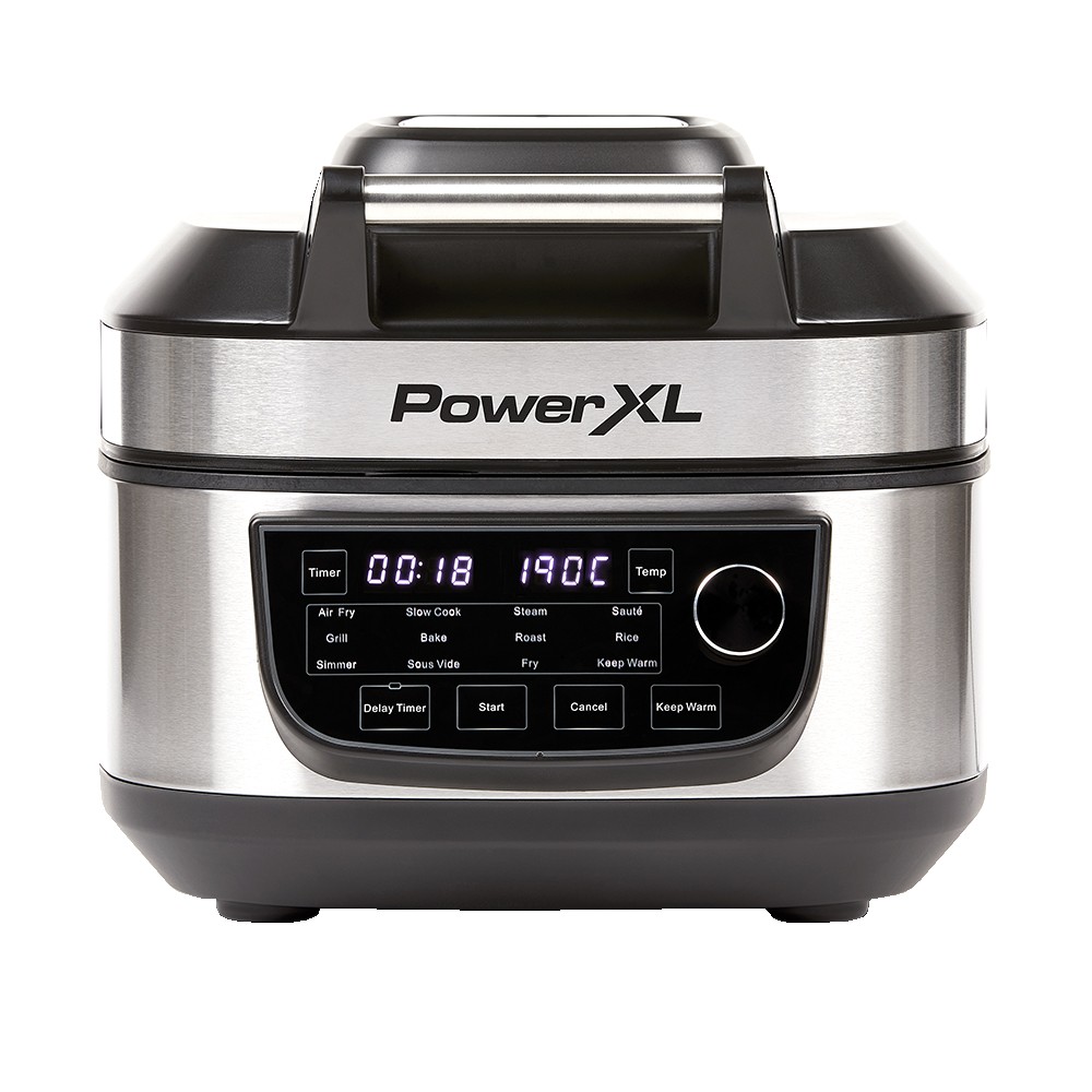 PowerXL 6QT Grill Air Fryer Combo (12-in-1) (6QT · 12-in-1 · 12 presets) — Kitchen product photo