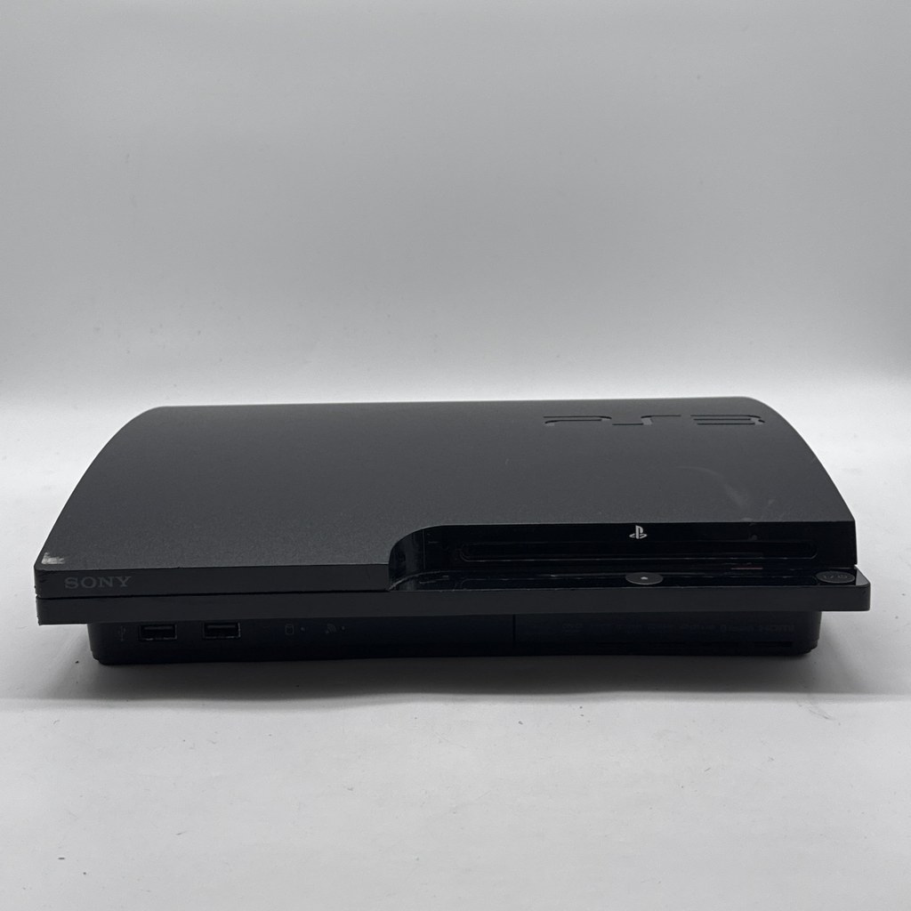 Sony PlayStation 3 Slim 160GB Console (Pre-Owned) (Pre-owned · 160GB HDD · console + wireless controller) — Gaming & Tech product photo