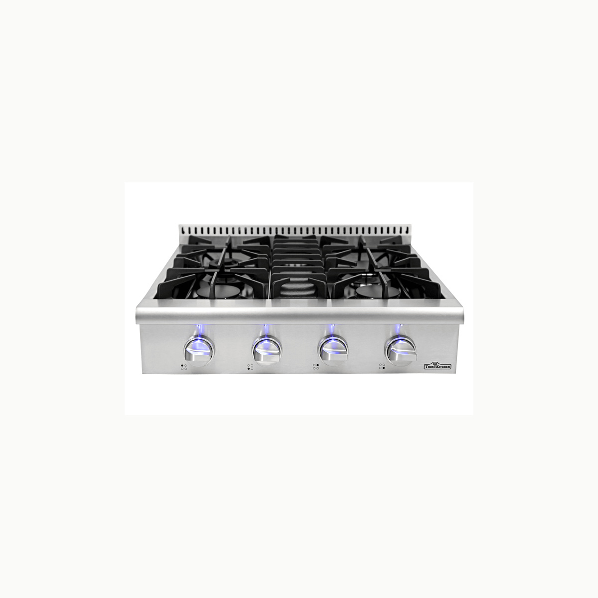 Thor Kitchen 30" Professional Gas Rangetop (HRT3003U) (30" · 4 sealed burners · up to 18,000 BTU · stainless steel) — Appliances product photo